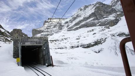 The amazing new Swiss mountain train that can jump rail tracks