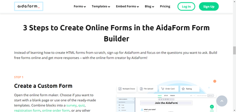 AidaForm Review 2022 Features & Pricing: Is It Worth it?