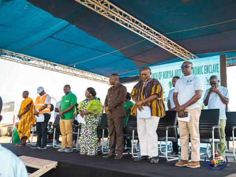 Chief of Staff launches Economic Enclave project under Ghana CARES programme Chief of Staff launches Economic Enclave project under Ghana CARES programme