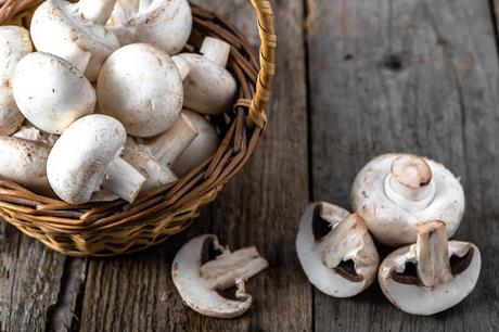 button mushrooms