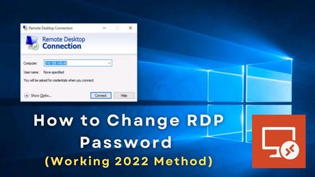 Windows RDP Password Change Procedure Windows RDP Password Change