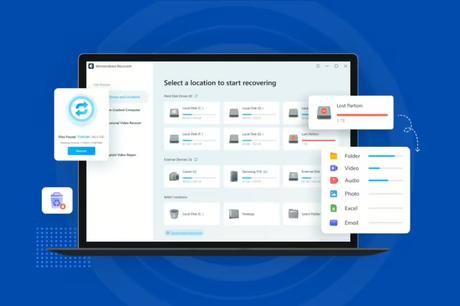 Recover permanently deleted data and files with Wondershare Recoverit