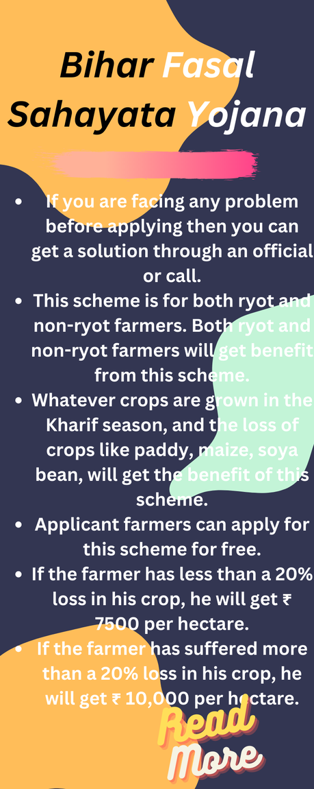 Bihar Fasal Sahayata Yojana