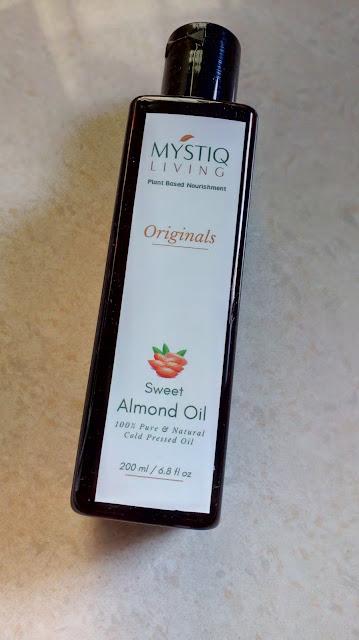 Mystiq Living Sweet Almond Oil