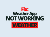 Fix: Weather Working