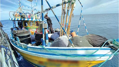 Navy, PNB, SIS operation nets over 200 kgs of heroin, ICE