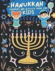 Image: Hanukkah Coloring and Activity Book for Kids: Hanukkah Jewish Holiday Fun Activities Arts and crafts Gifts for Children of all Ages will love-Chanukah ... puzzles, drawing, Sudoku, and more! | Paperback | by TheSuperBoom Press (Author) | Publisher: Independently published (October 24, 2022)
