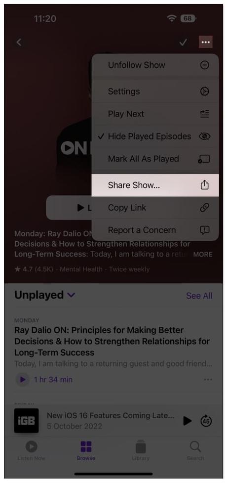 iOS 16: How to use the Podcasts app on iPhone and iPad