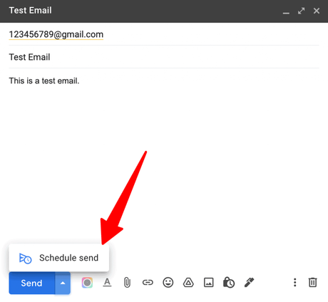 Email Scheduling with Gmail/In Gmail, how to Schedule Email