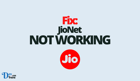 Fix: JioNet Not Working