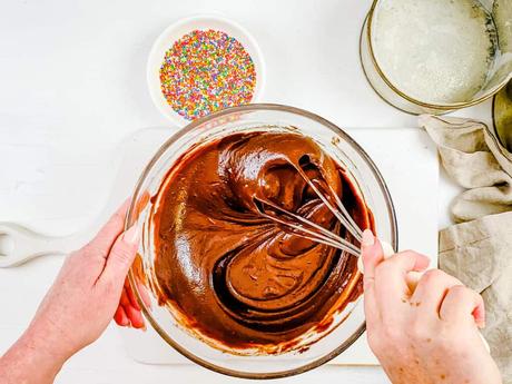 Rainbow Chocolate Cake