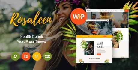 Rosaleen Theme- Food And Nutrition WordPress Themes