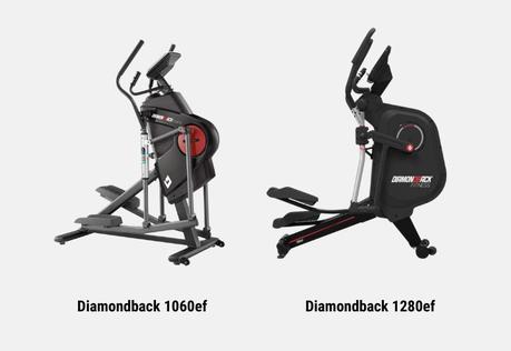 Diamondback 1060ef vs Diamondback 1280ef Ellipticals