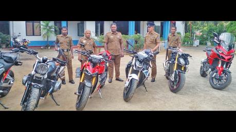 Two suspects bailed after  assembling high powered bikes