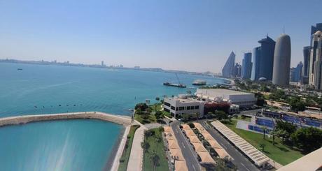 Doha Sheraton Grand Balcony View