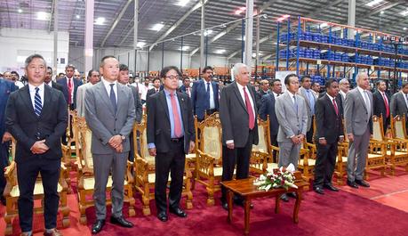 OPENING OF TOYOTA LANKA FULFILLMENT CENTER COINSIDES WITH 70 YEARS OF SRI LANKA JAPAN RELATIONSHIP