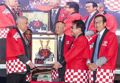 OPENING OF TOYOTA LANKA FULFILLMENT CENTER COINSIDES WITH 70 YEARS OF SRI LANKA JAPAN RELATIONSHIP