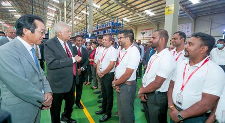 OPENING OF TOYOTA LANKA FULFILLMENT CENTER COINSIDES WITH 70 YEARS OF SRI LANKA JAPAN RELATIONSHIP