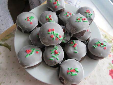 easy christmas pudding cookies