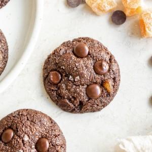 Gluten-Free Chocolate Ginger Cookies