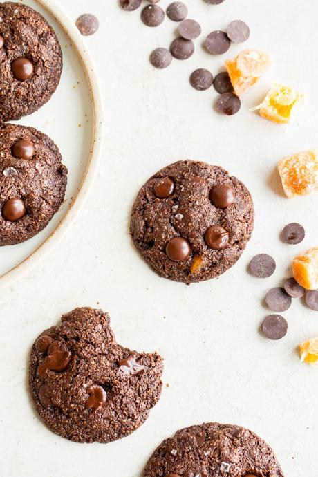 Gluten-Free Chocolate Ginger Cookies