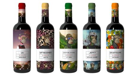 The Blind Horse Winery labels their wines Bored Ape NFT