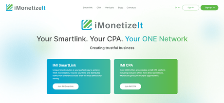 iMonetizeit Review 2022 : Is It The Best Leading Affiliate Network Provider?