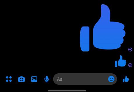 like button - turn off chat heads like button - turn off chat heads