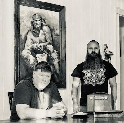 US heavy metal duo END OF AGE presents new track off 'Turned To Stone Chapter 7' split with Gypsy Chief Goliath; out January 20th on Ripple Music