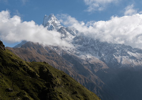 Mount Annapurna from the Mardi Himal trek