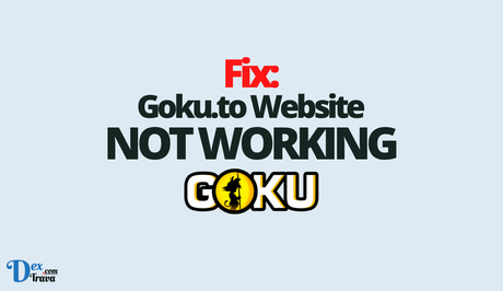 Fix: Goku.to Not Working