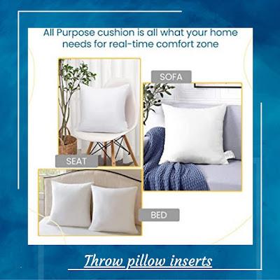 Throw pillow inserts