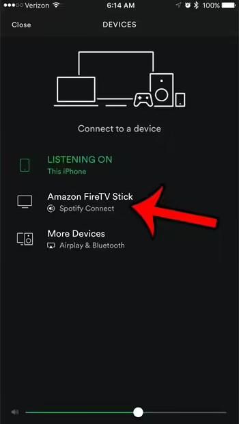 How to Stream Spotify to Firestick from iPhone