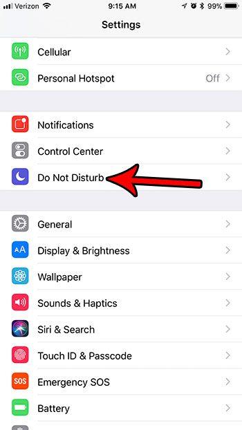 How to Automatically Enable Do Not Disturb While Driving on iPhone 7