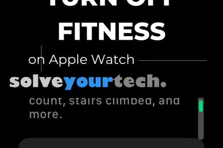 How to Disable Fitness on Apple Watch (2 Easy Methods)