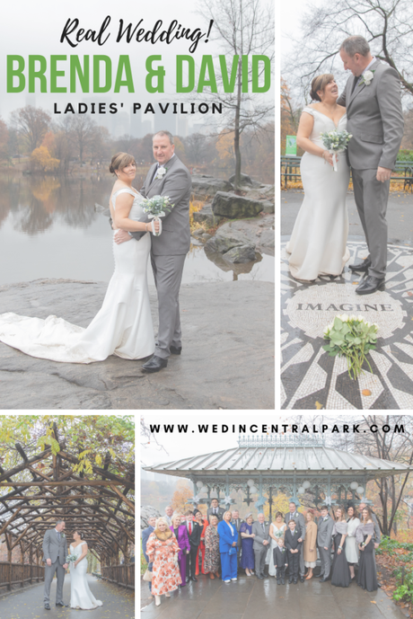 Brenda and David’s Wedding in the Ladies’ Pavilion in December