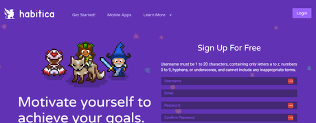Habitica- Apps For Personal Productivity 
