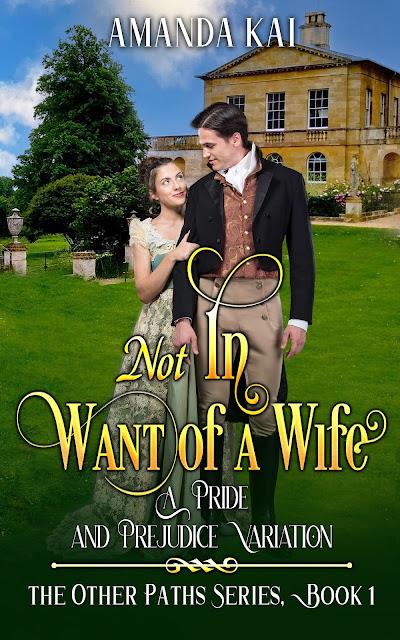 AMANDA KAI, NOT IN WANT OF A WIFE. AUTHOR'S GUEST POST + EXCERPT
