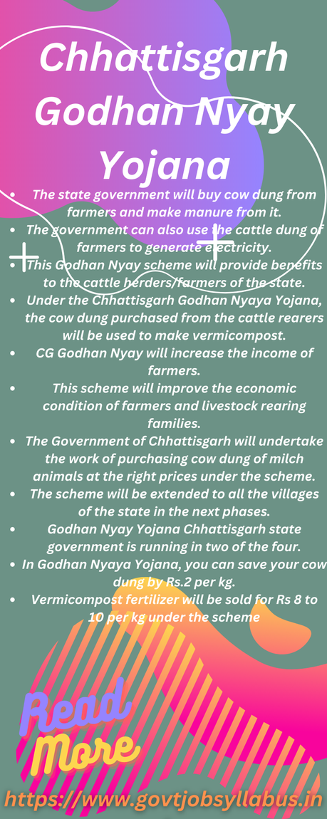 Chhattisgarh Godhan Nyay Yojana Chhattisgarh Godhan Nyay Yojana