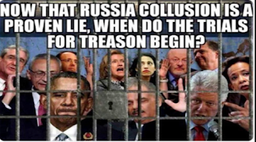 With The 'Uniparty' And US Intelligence Agencies Declaring War Upon The American People, There Is No 'Rule Of Law' In America Until These Treasonists Have ALL Been 'Hung High'