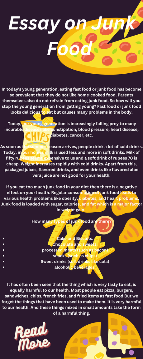 essay on junk food 100 words essay on junk food 100 words