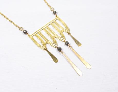 Art Deco Necklaces & Earrings: Inspo from Indie Vendors