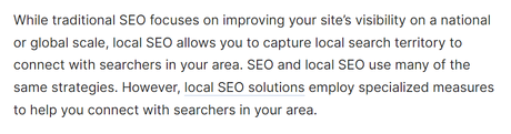 seo vs local seo