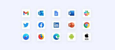 grammarly supported apps