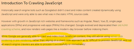 Javascript and SEO – Notes from Across the Web [2023]