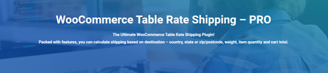 Best Online eCommerce Tools WooCommerce Table Rate Shipping