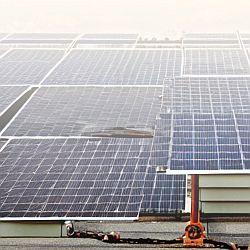 Illustration of Solar Panels