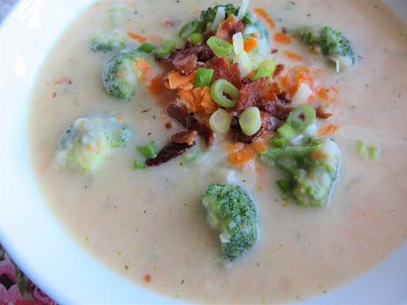 Cheddar, Broccoli & Potato Chowder