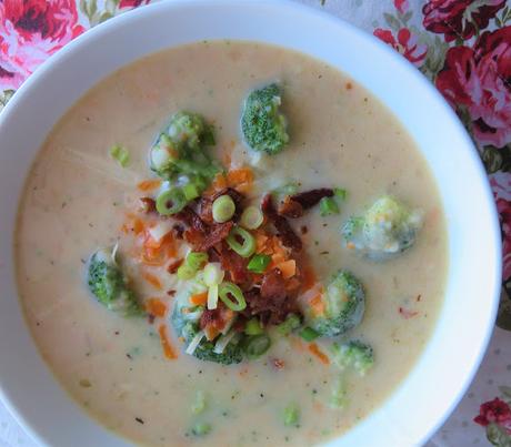 Cheddar, Broccoli & Potato Chowder