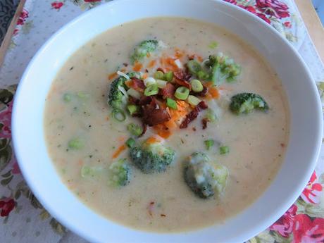 Cheddar, Broccoli & Potato Chowder